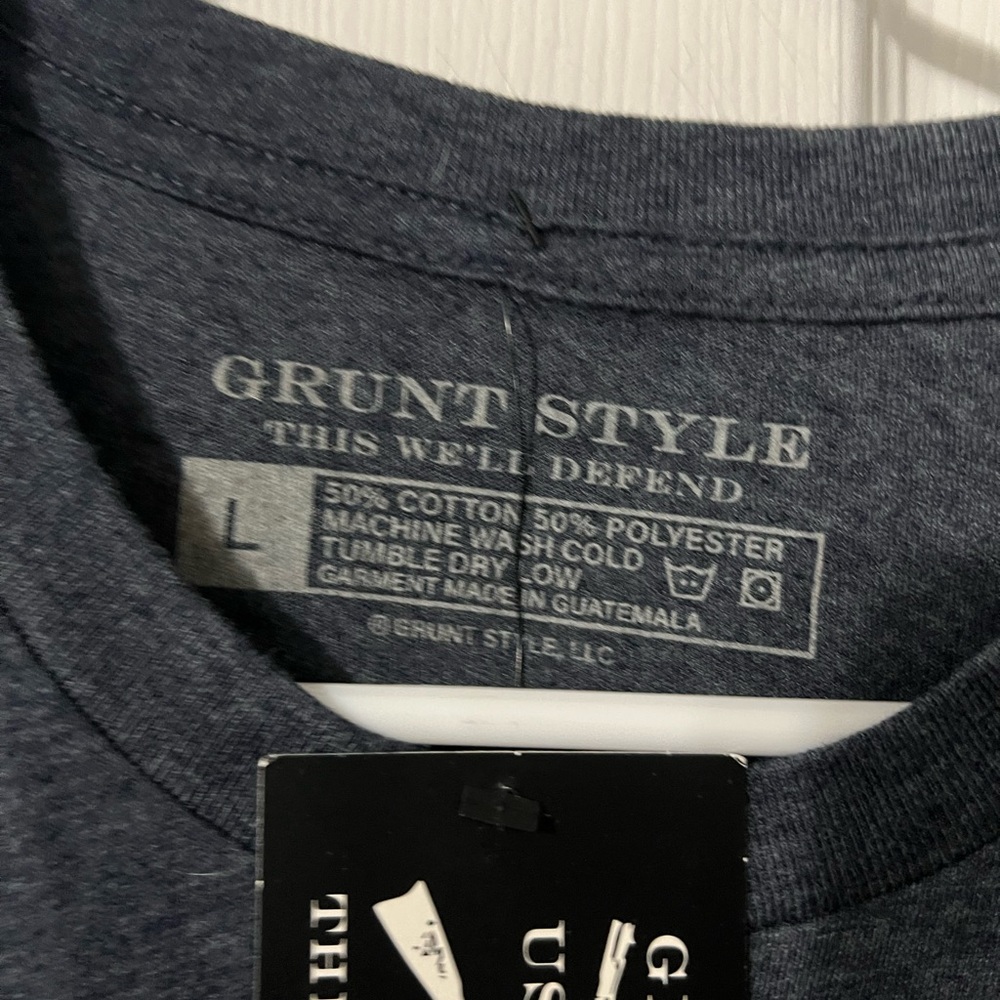 NWT Grunt Style Navy Graphic Men's T-Shirt - Picture 4 of 7